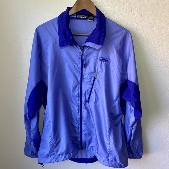 Patagonia Jackets & Blazers - Patagonia Lavender Light Windbreaker Jacket Size L